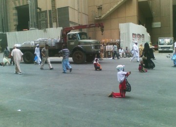 Pengemis di Kota Makkah