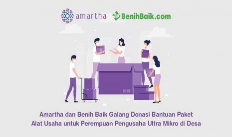 Penggalangan donasi Bantuan Paket Usaha Demi Keberlangsungan Pengusaha Ultra Mikro di Desa menargetkan dana sebesar Rp 100 juta, akan disalurkan dalam bentuk paket alat usaha kepada lebih dari 660 perempuan pengusaha ultra mikro di sektor usaha warung makan, pengusaha makanan dan warung kelontong di desa wilayah Banten, Jawa Barat dan Jawa Timur.