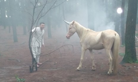 Penggarapan video klip terbaru Ridho Rhoma, 