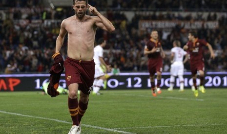 Penggawa AS Roma, Miralem Pjanic.