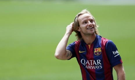 Penggawa Barcelona, Ivan Rakitic.