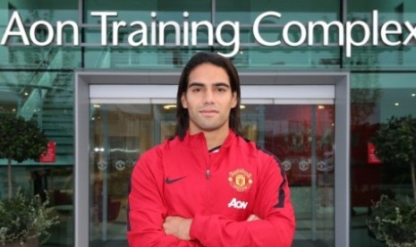 Penggawa baru MU, Radamel Falcao.