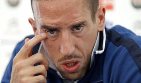 Penggawa Les Bleus Franck Ribery.