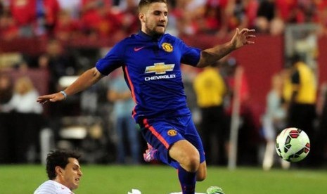 Penggawa MU Luke Shaw.