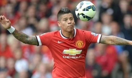 Penggawa MU, Marcos Rojo.