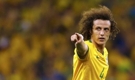 Penggawa timnas Brasil, David Luiz.