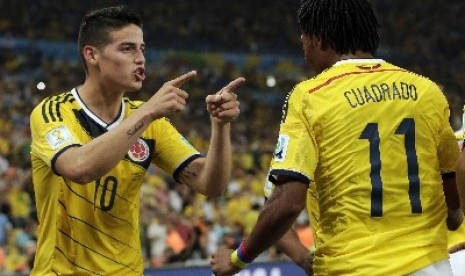 Penggawa timnas Kolombia, James Rodriguez