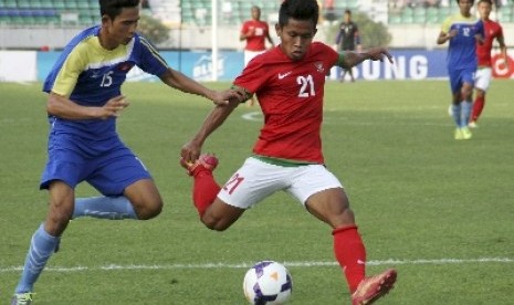 Penggawa timnas U-23 Andik Vermansah.