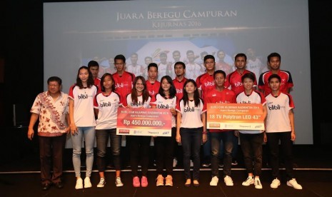 Penghargaan Atlet Berprestasi PB Djarum Tahun 2016 yang diselenggarakan Bakti Olahraga Djarum Foundation, Rabu (25/1).