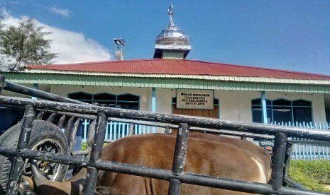 Masjid di Tolikara (ilustrasi)