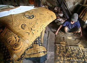 Pengrajin batik dari Solo