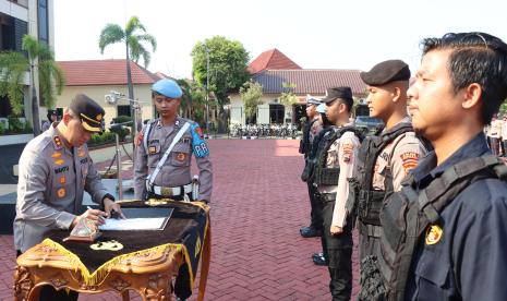 Pengukuhan Tim Patroli Siraju Polres Jepara. 