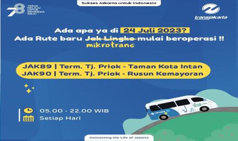 Pengumuman di akun Twitter, Transjakata terkait pencoretan nama Jaklingko diganti Mikrotrans memicu kontroversi di lini masa.