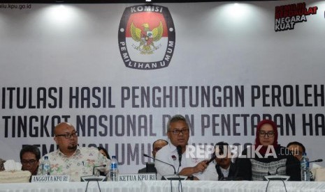 Pengumuman Hasil Rekapitulasi Nasional. 