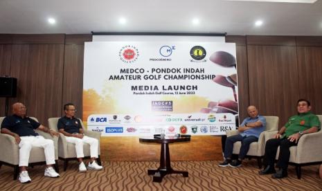 Pengumuman Medco-Pondok Indah Amateur Golf Championship 2023 yang diselenggarakan di lapangan yang sama, 4-6 Juli nanti.  