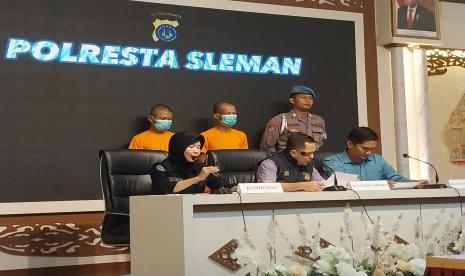 Pengungkapan kasus penyalahgunaan obat keras jenis pil Trihexyphenidyl (pil sapi) di Polres Sleman.