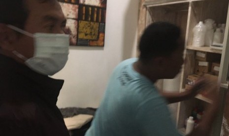 Pengungkapan narkoba sintetis di Denpasar Bali oleh Direktorat Tindak Pidana Narkoba Bareskrim Polri. Dokumentasi Dittipid Narkoba Bareskrim Polri.