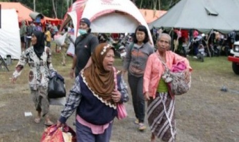 Pengungsi Gunung Merapi