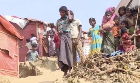 Pengungsi Rohingya di Bangladesh