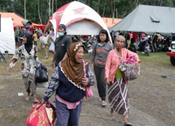 pengungsi merapi