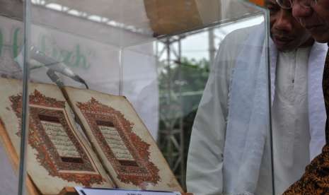 Ini Pemenang Lomba Nasional Iluminasi Mushaf Alqur’an 2020 (ilustrasi).