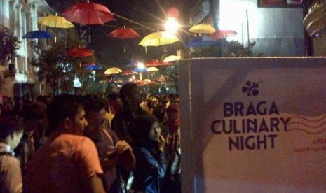 Pengunjung Padati 'Bandung Culinary Night'