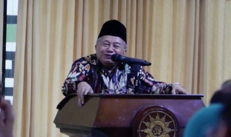 Ketua Bidang Hubungan Luar Negeri Majelis Ulama Indonesia (MUI) KH Muhyiddin Junaidi.