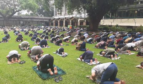 Masjid Sunda Kelapa Perketat Protokol Kesehatan Bagi Jamaah