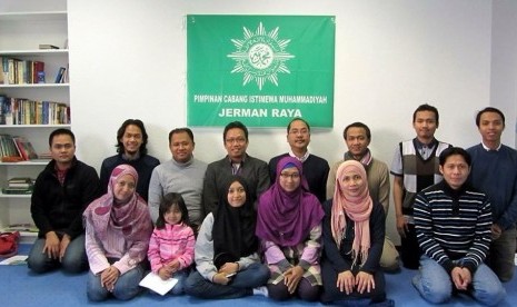 Pengurus PCIM Jerman Raya berfoto bersama.