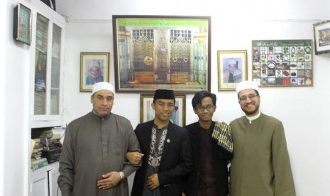 Pengurus PPMI Mesir dan Syekh Muhammad Khatib al-Qinawy