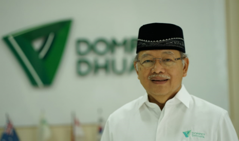 Pengurus Yayasan Dompet Dhuafa Republika 2008-2013 dan 2016-2019 Ismail A Said.