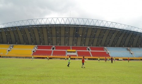 Stadion Gelora Sriwijaya Jakabaring, Ahad (5/3).