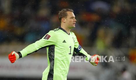 Kapten sekaligus kiper Bayern Muenchen, Manuel Neuer.