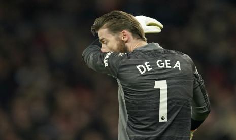 Mantan penjaga gawang Manchester United David de Gea. 