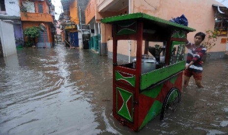 Banjir. Ilustrasi