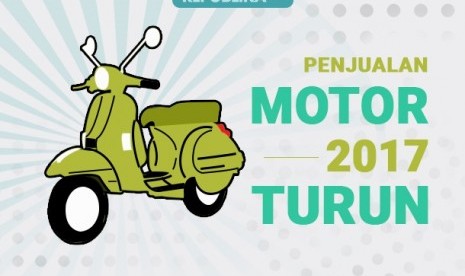 Penjualan motor di 2017