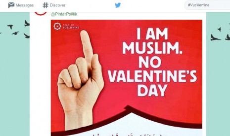 penolakan kaum muslim di media twitter