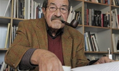 Penulis peraih Nobel asal Jerman, Gunter Grass.