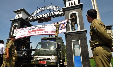 Penutupan objek wisata Kampoeng Rawa.