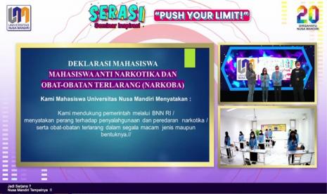 Penyalahgunaan dan peredaran narkoba di kalangan mahasiswa kian memprihatinkan. Selain itu, mahasiswa kerap kali menjadi gerbang pertama untuk menjadi sasaran hoaks dan radikalisme,yang pada akhirnya berdampak pada terjadinya kekerasan dan ujaran kebencian serta lebih jauhnya bisa memecah NKRI. Sebagai agent of change, mahasiswa sejatinya harus mampu membawa perubahan yang baik serta terus memberikan kontribusi nyata bagi perubahan negeri. 