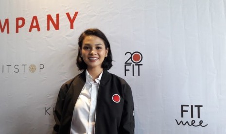 penyanyi Andien Aisyah saat ditemui di Jakarta, Selasa (30/1).