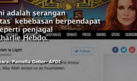 Penyelenggara kontes gambar nabi Muhammad, Pamella Geller