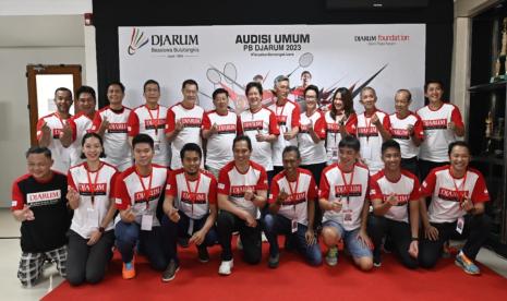 Penyelenggaraan Audisi Umum PB Djarum. Audisi yang diikuti 2.220 peserta akan adu kemampuan mulai Ahad (2/7/2023). 