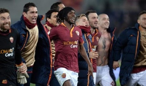 Penyerang AS Roma, Gervinho.