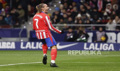 Penyerang Atletico Madrid Antoine Griezmann.