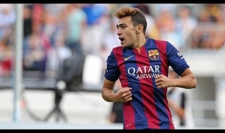 Penyerang Barcelona, Munir El Haddadi.