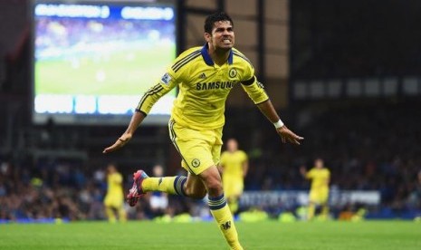 Penyerang Diego Costa.