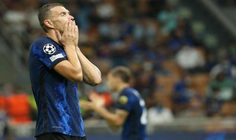 Penyerang Inter Milan Edin Dzeko