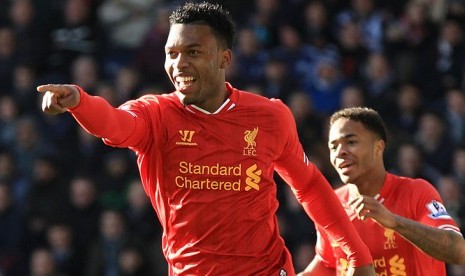 Penyerang Liverpool, Daniel Sturridge.