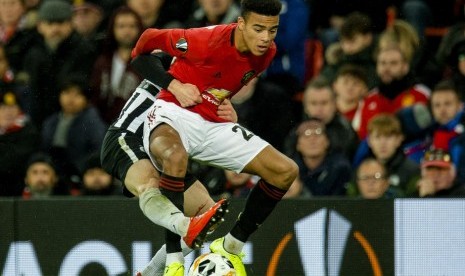 Penyerang Manchester United Mason Greenwood